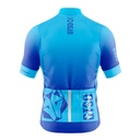Cycling Jersey Fluo Blue