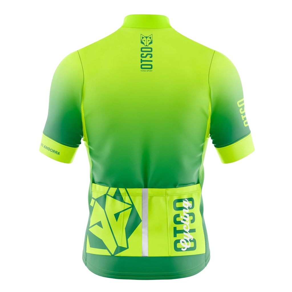 Cycling Jersey Fluo Green