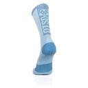 Cycling Socks High Cut Turquoise & Steel Blue