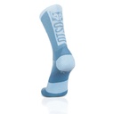 Cycling Socks High Cut Steel Blue & Turquoise