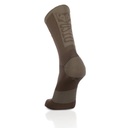 Cycling Socks High Cut Coffee & Gold