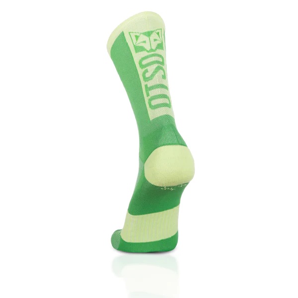 Cycling Socks High Cut Apple Green & Lime