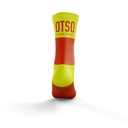 Multisport Socks Medium Cut Fluo Orange & Fluo Yellow