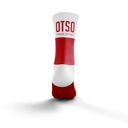 Multisport Socks Medium Cut Red & White