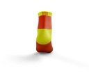 Multisport Socks Low Cut Fluo Orange & Fluo Yellow