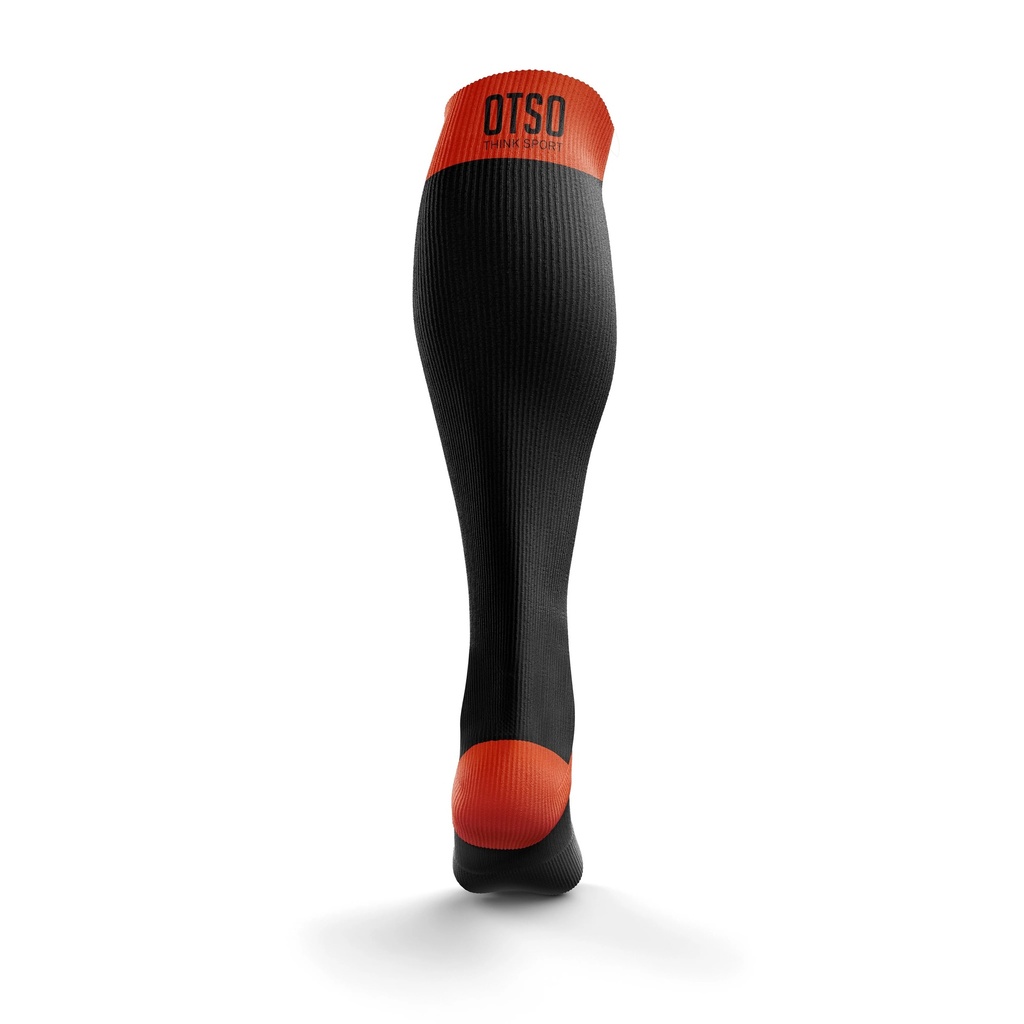 Recovery Socks Black & Fluo Orange