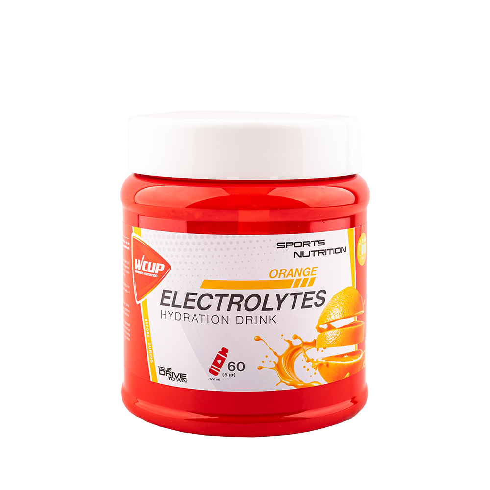 Wcup Electrolytes Hydratation Drink Orange 300g