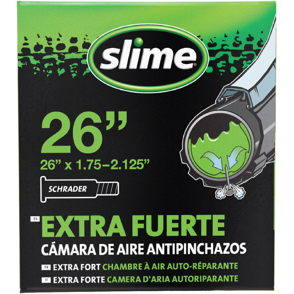 Slime Smart Tube 26 x 1.75 - 2.125" Schrader (box of 5)