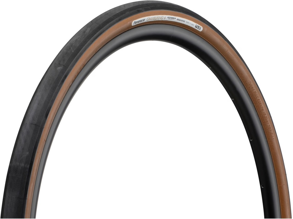 GRAVELKING + (Slick Tread) (700x35C, Black/Black)