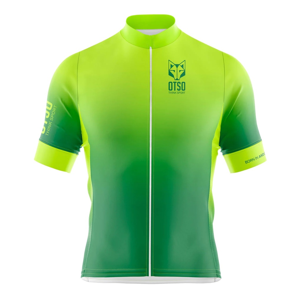 Cycling Jersey Fluo Green