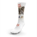 Funny Socks High Cut Wolf