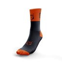 Multisport Socks Medium Cut Black & Fluo Orange