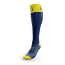 Recovery Socks Navy Blue & Fluo Yellow