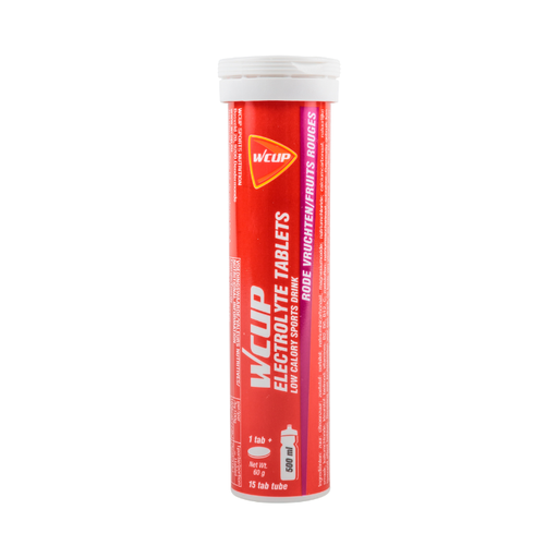 Wcup Electrolyte Tablets Fruits Rouges