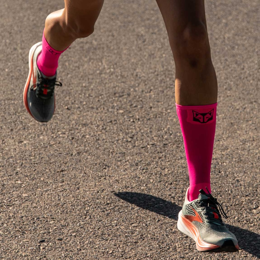 Cycling Socks UltraLight Fluo Pink